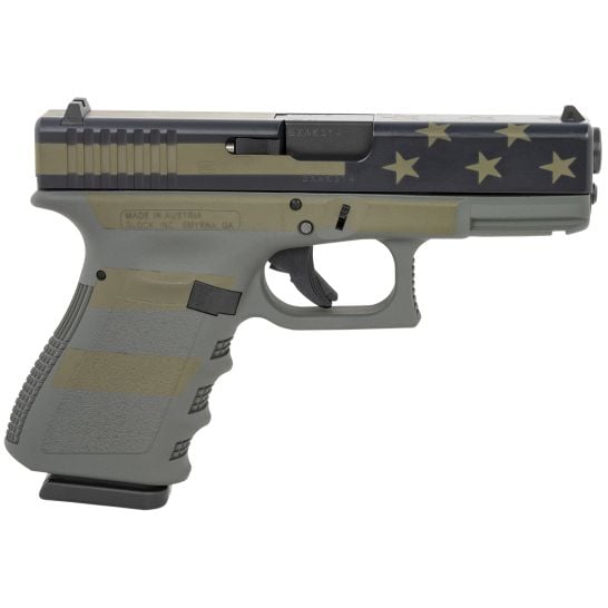 Glock 23 Gen3 .40 S&W 4.02" 13+1rds, Operator Flag Cerakote