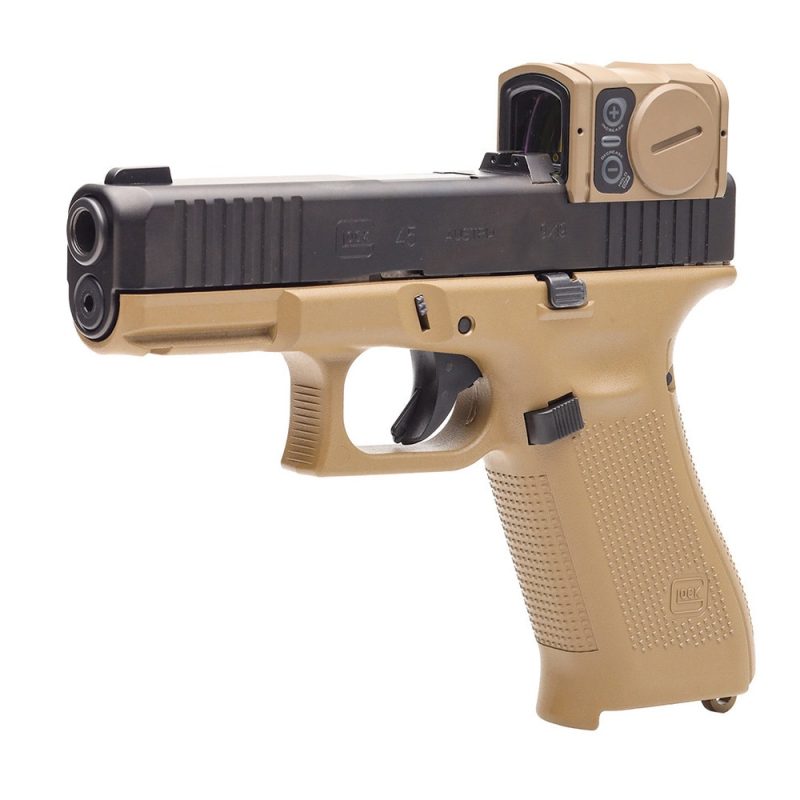 GS 19X w/ ACRO-Witness Cut, Black Slide & FDE ACRO 19 Rounds
