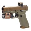 GS Custom Glock 45 MOS w/ FDE RMR & FDE TLR-7X - 17 Rounds