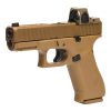 GS Custom Glock 19X w/ FDE PVD Noveske Slide and FDE Trijicon RMR - 19 Rounds