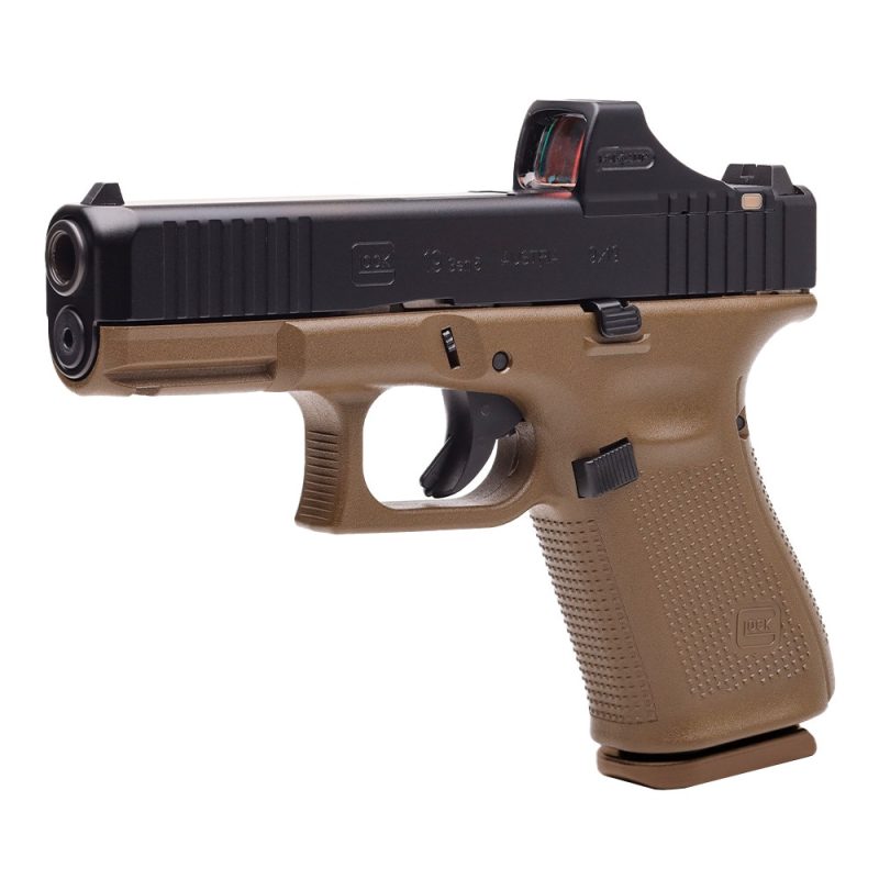 GS Optiquipped SCS Glock 19 Gen5 MOS FDE 9MM - 10 Rounds