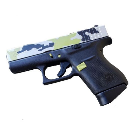Glock 43 9mm Pistol, Mojito Camo
