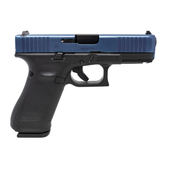 GLOCK 45 9MM 4.02" 17rd Pistol, Matte Blue/ Black - 12474